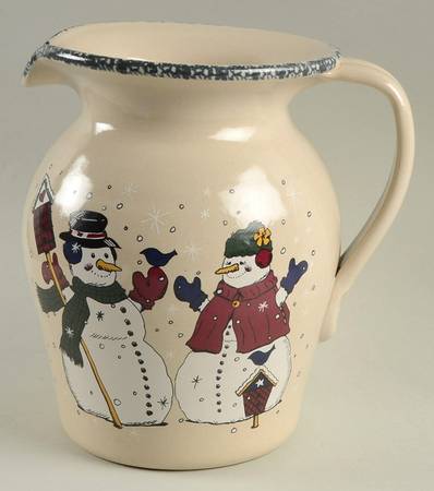 Snowman 64 Oz Pitcher