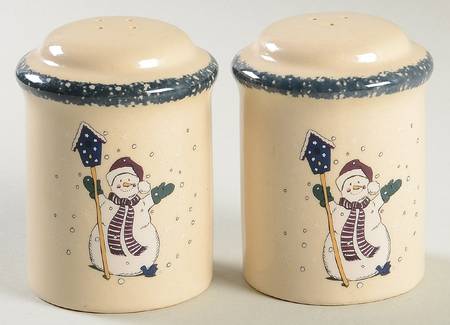 Snowman Salt & Pepper Set