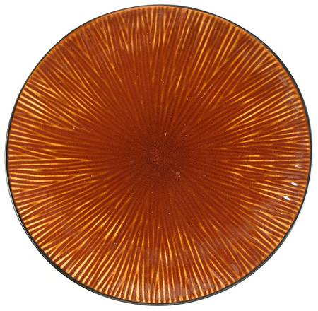 Lotus Chocolate Salad/Dessert Plate