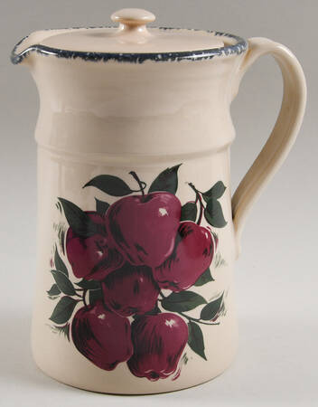 Apple Pitcher & Lid