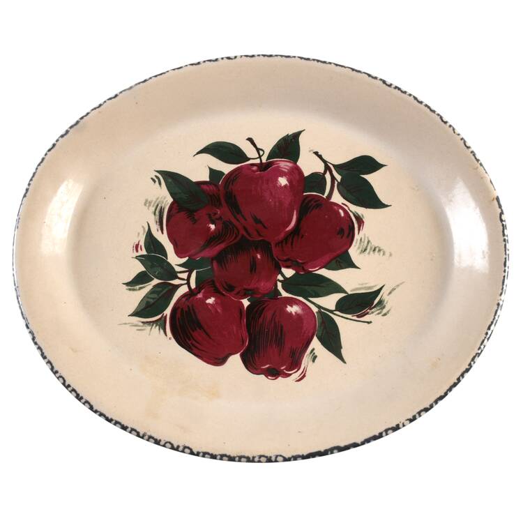 Apple 13" Oval Serving Platter