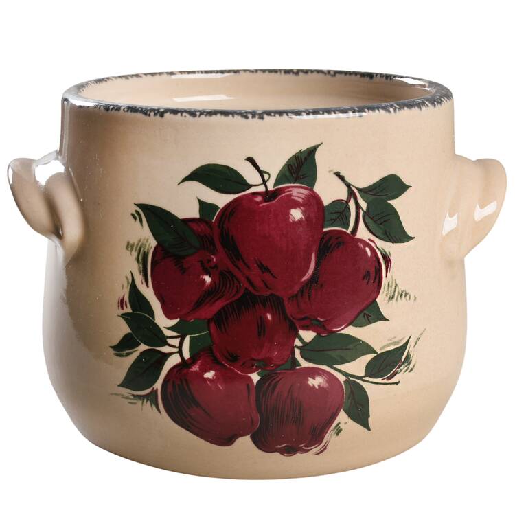 Apple Bean Pot No Lid
