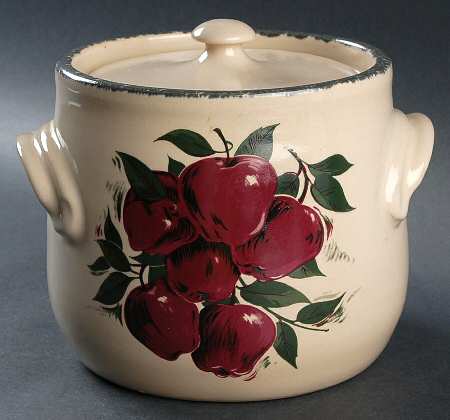 Apple Bean Pot & Lid
