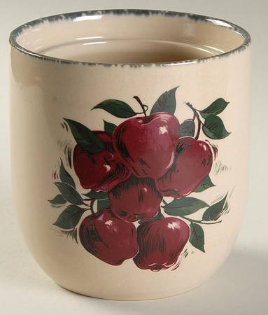 Apple Sugar Bowl No Lid