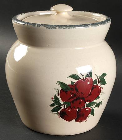 Apple Small Canister & Lid