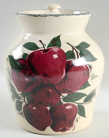 Apple Extra Large Canister & Lid