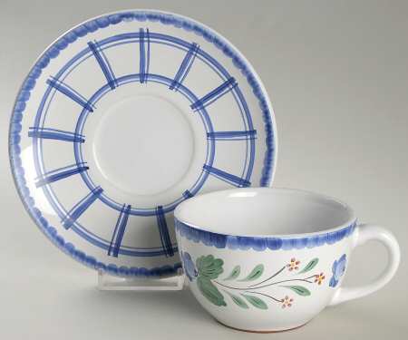 HVP11 Flat Cup & Saucer Set