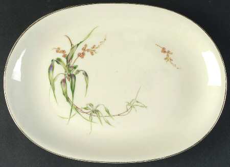 Drazene Ivory 11" Oval Serving Platter