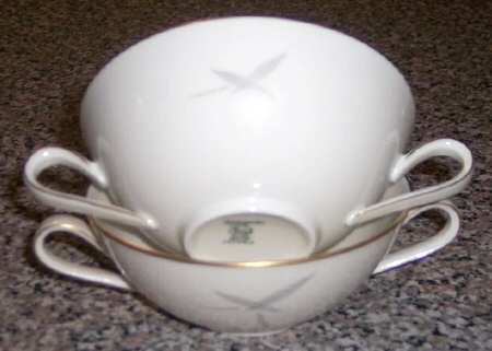 HUT1936 Flat Cream Soup Bowl