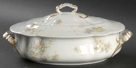 Schleiger 457-5 Oval Covered Vegetable