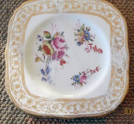 12673 Square Bread & Butter Plate