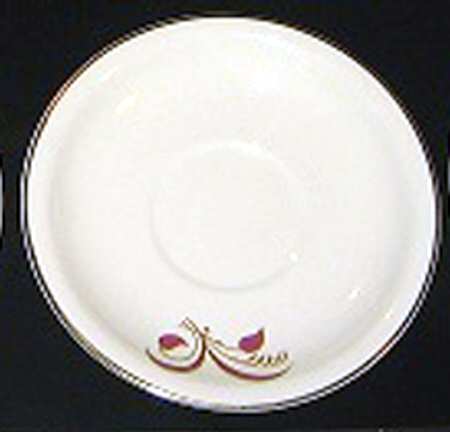 Slender Leaf (No Color Band) Saucer