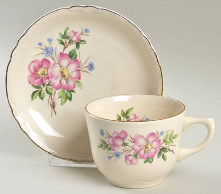 HLC3819 Flat Cup & Saucer Set
