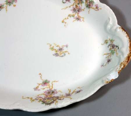 H4007 14" Oval Serving Platter
