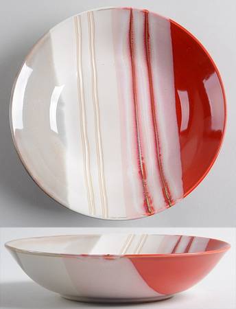 Jazz Red Soup/Cereal Bowl