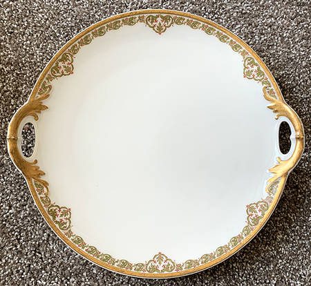 Schleiger 971-1 Handled Cake Plate