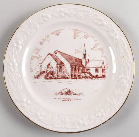 Church Plates (Various Shapes) Dinner Plate