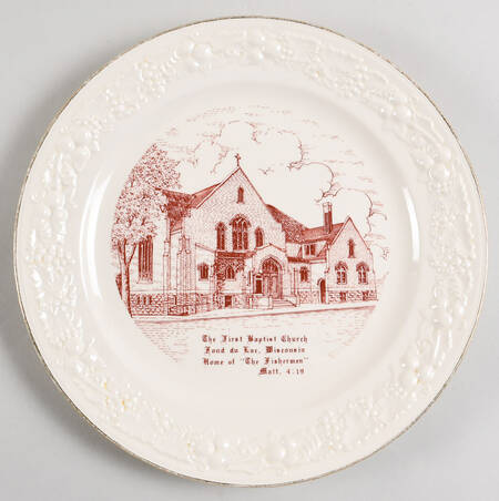 Church Plates (Various Shapes) Dinner Plate
