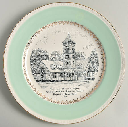 Church Plates (Various Shapes) Dinner Plate