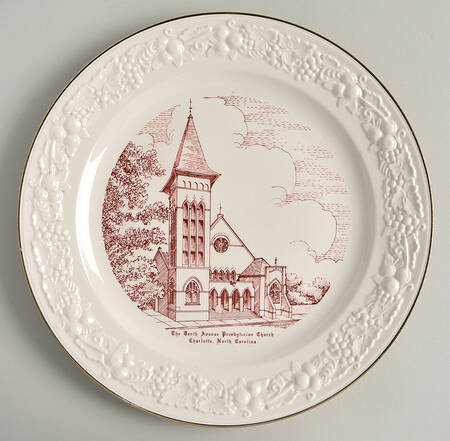 Church Plates (Various Shapes) Dinner Plate