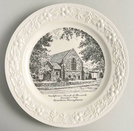 Church Plates (Various Shapes) Dinner Plate