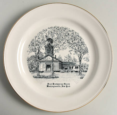 Church Plates (Various Shapes) Dinner Plate