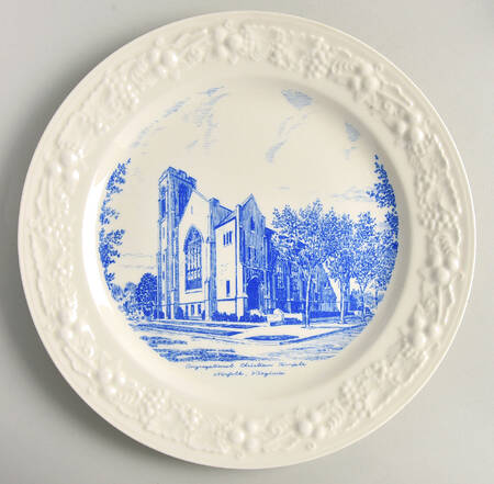 Church Plates (Various Shapes) Dinner Plate