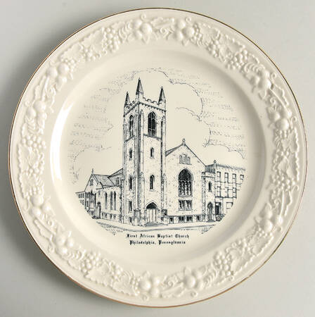 Church Plates (Various Shapes) Dinner Plate