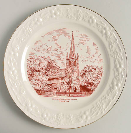 Church Plates (Various Shapes) Dinner Plate