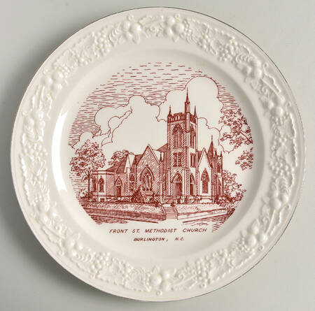 Church Plates (Various Shapes) Dinner Plate