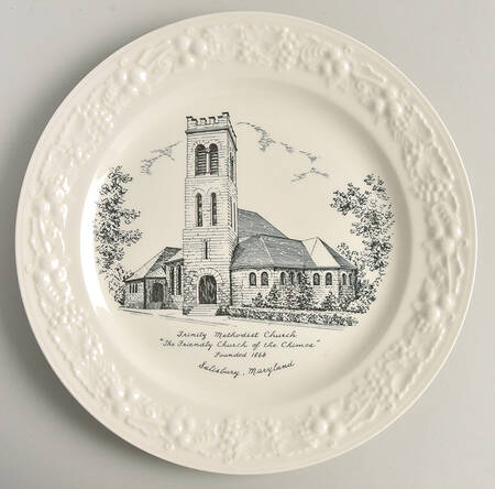 Church Plates (Various Shapes) Dinner Plate
