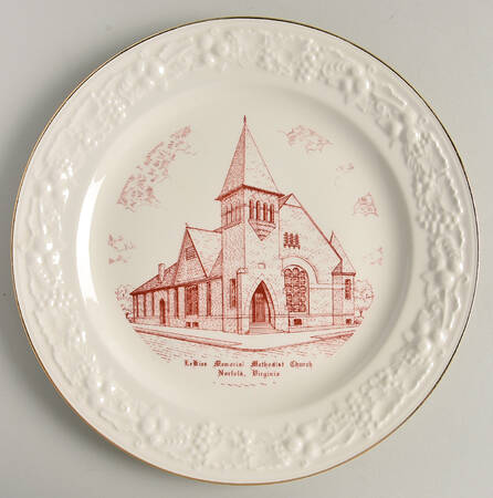 Church Plates (Various Shapes) Dinner Plate