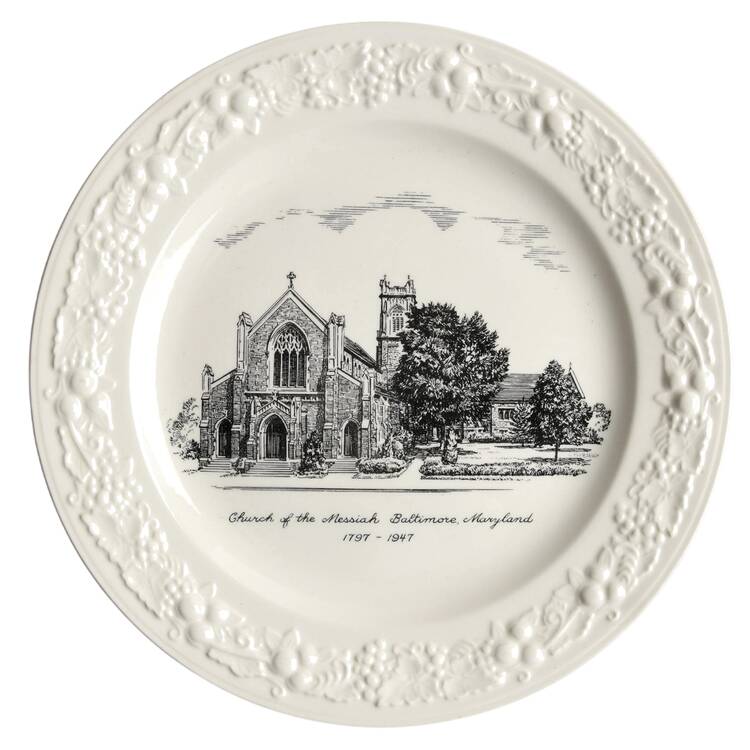 Church Plates (Various Shapes) Dinner Plate