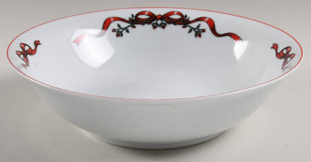 12 Days of Christmas 9" Round Vegetable Bowl