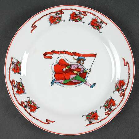 12 Days of Christmas Salad Plate
