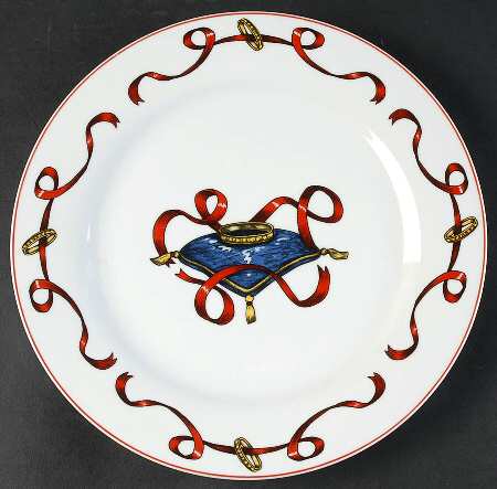 12 Days of Christmas Dinner Plate