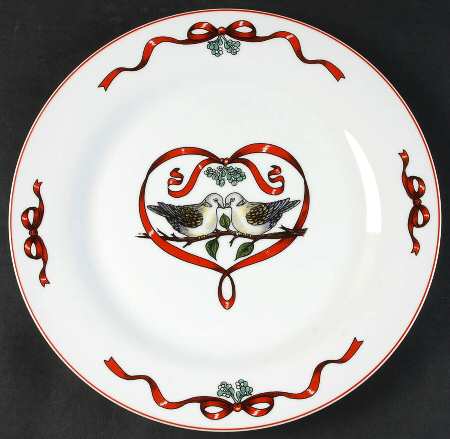 12 Days of Christmas Dinner Plate