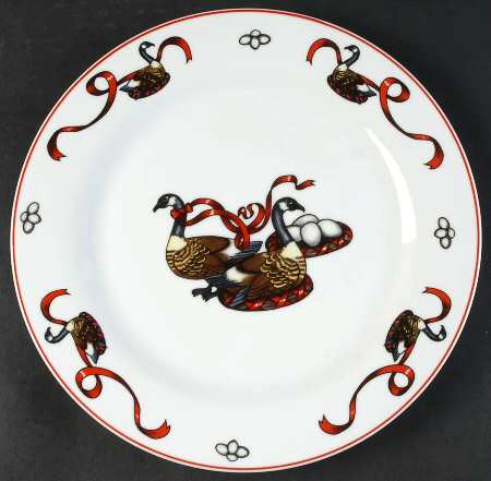 12 Days of Christmas Dinner Plate