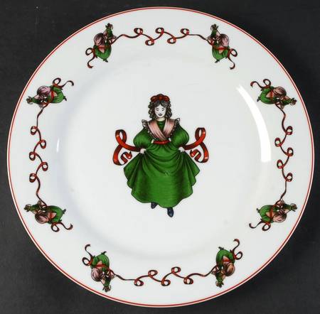 12 Days of Christmas Dinner Plate
