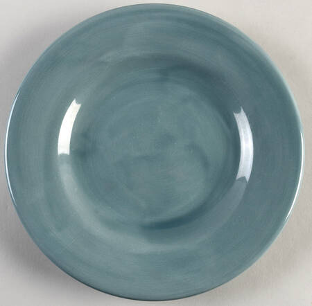 American Simplicity Gray Green Salad Plate