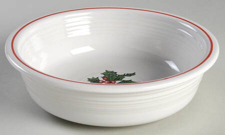 Holiday Fiesta (No Ribbon) Coupe Soup Bowl