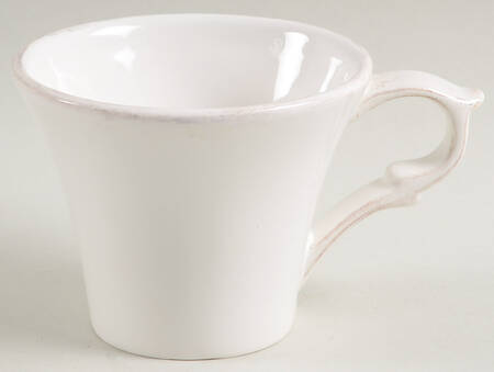 Madison Collection Antique White Flat Cup