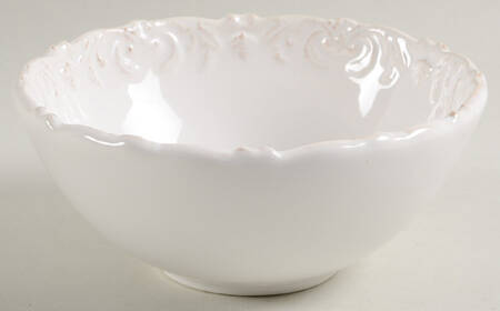 Madison Collection Antique White Coupe Cereal Bowl