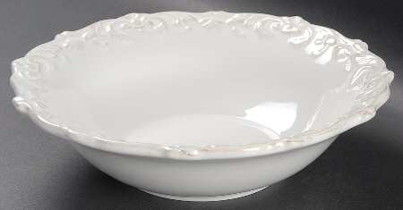 Madison Collection Antique White Coupe Soup Bowl