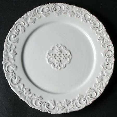 Madison Collection Antique White Salad Plate