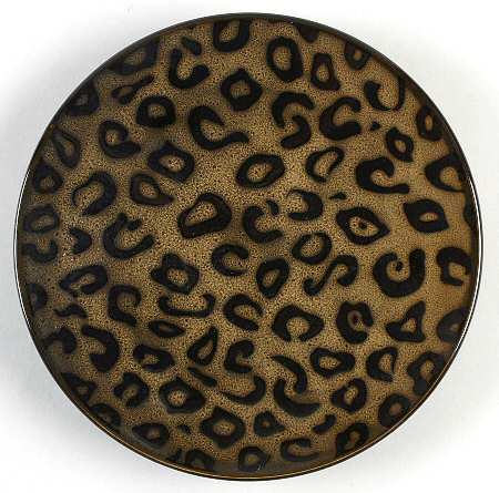Reactive Leopard Salad Plate