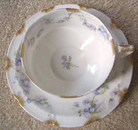 Schleiger 248-16 Flat Cup & Saucer Set