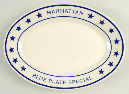 Blue Plate Special by Homer Laughlin 