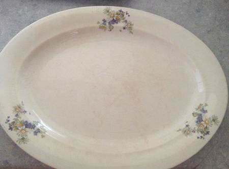 HAR174 12" Oval Serving Platter