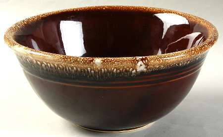 Brown Ring 8" Mixing Bowl